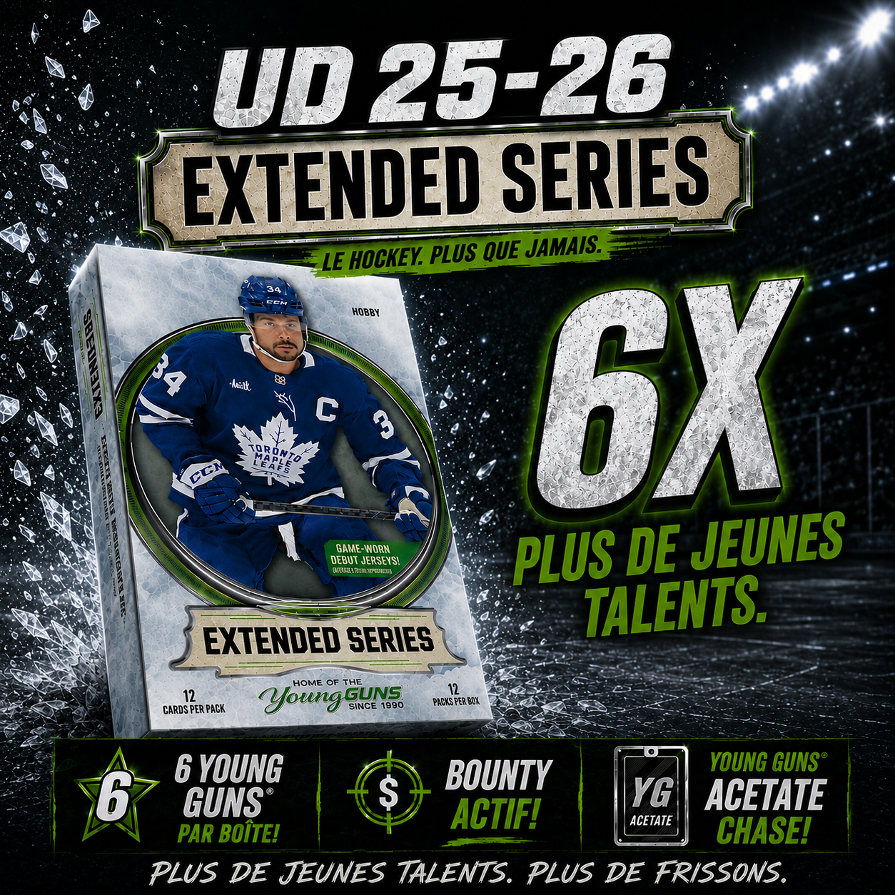 TEAM RANDOM BREAK #7977 // RELEASE 6X UD 25-26 EXT