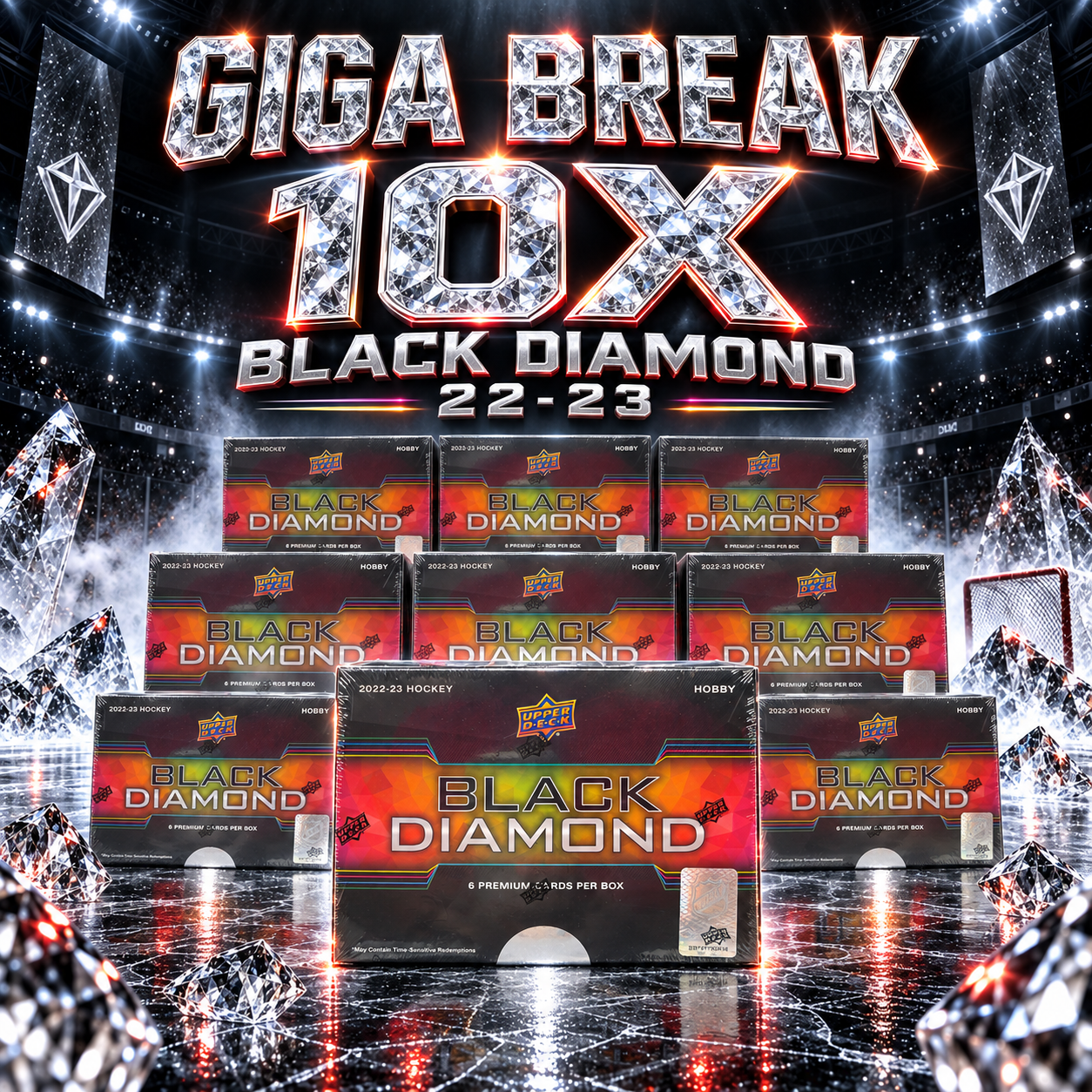 BREAK #8233, 10x BLACK DIAMOND 22-23
