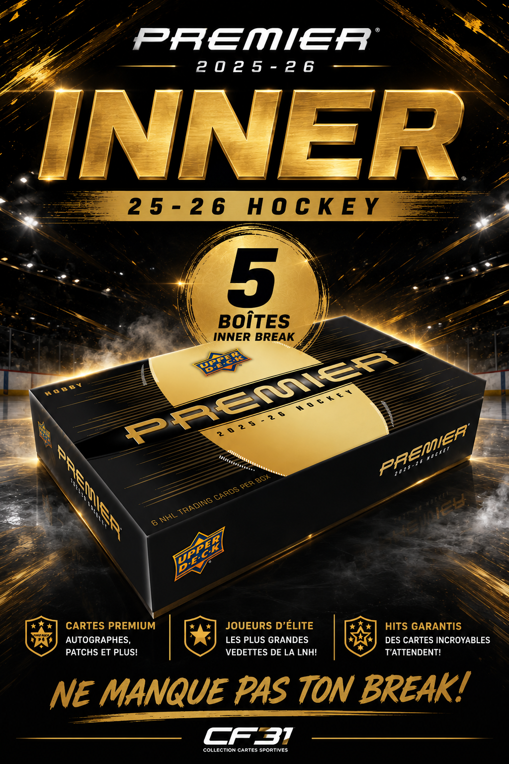RELEASE PREMIER 25-26 TEAM RANDOM BREAK #8218 5 BOITES (INNER)