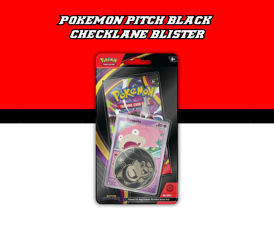 POKEMON PITCH BLACK CHECKLANE BLISTER