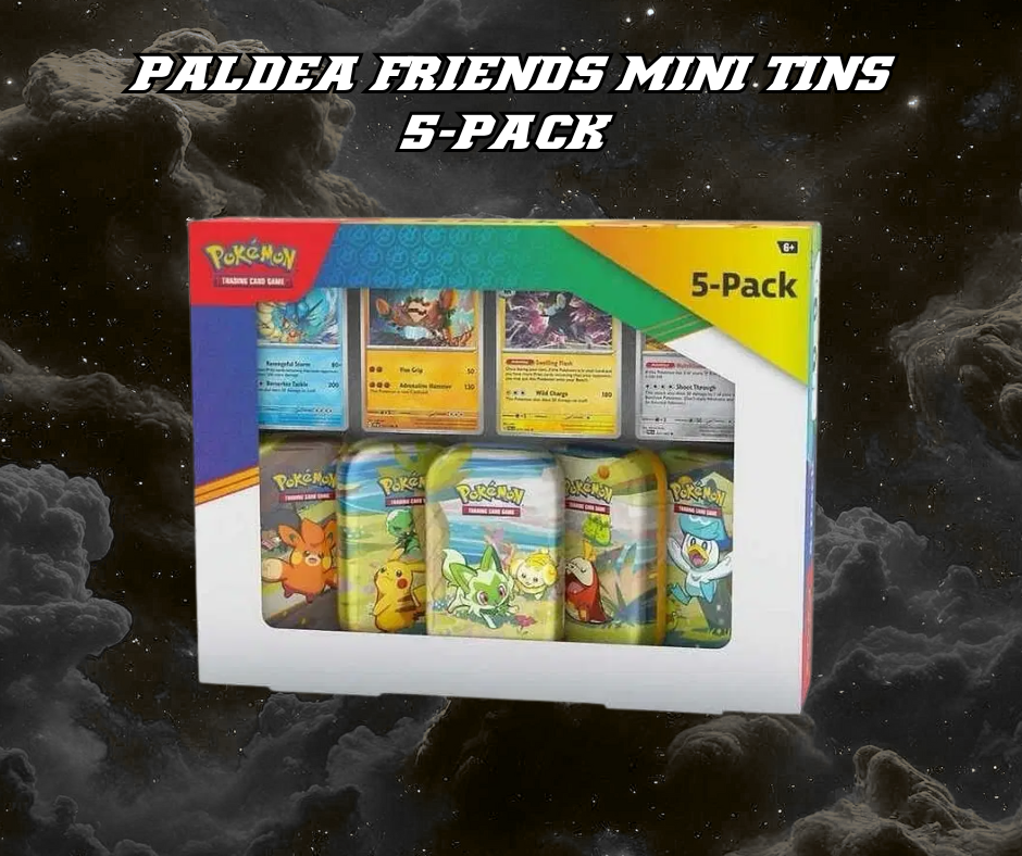 Pokémon Paldea Friends Mini Tins 5-Pack