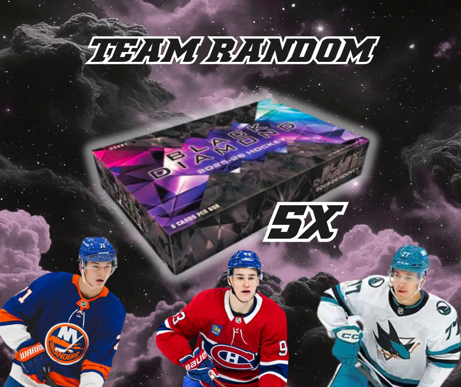 TEAM RANDOM #7320 // 5X BLACKDIAMOND 25-26