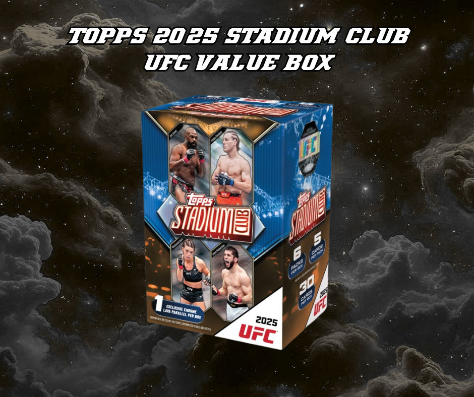 TOPPS 2025 STADIUM CLUB UFC VALUE BOX