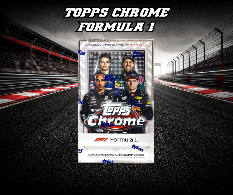 2021 TOPPS CHROME FORMULA 1 HOBBY BOX