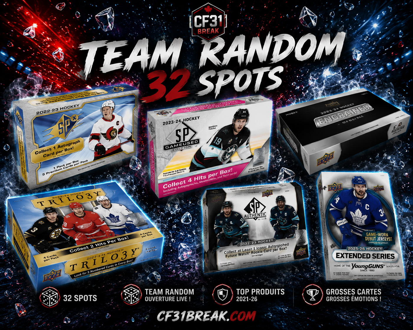 TEAM RANDOM #8200 // 6 BOX MIXER