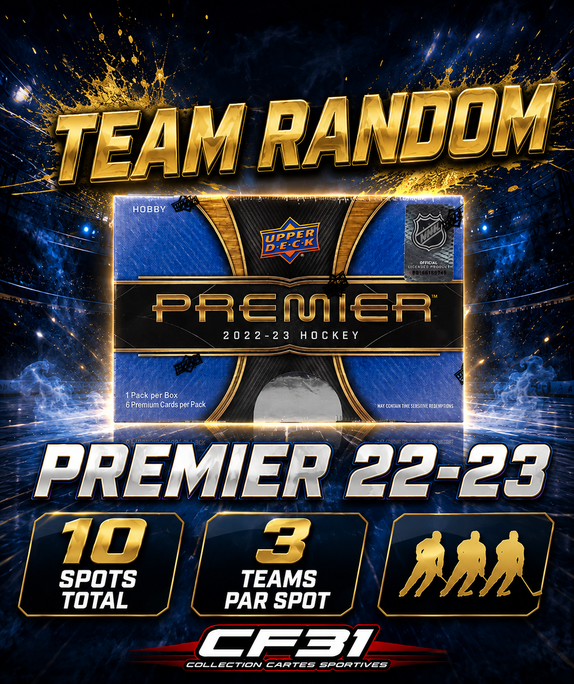BREAK #8161 // 10 spots 3 team chaque PREMIER 22-23