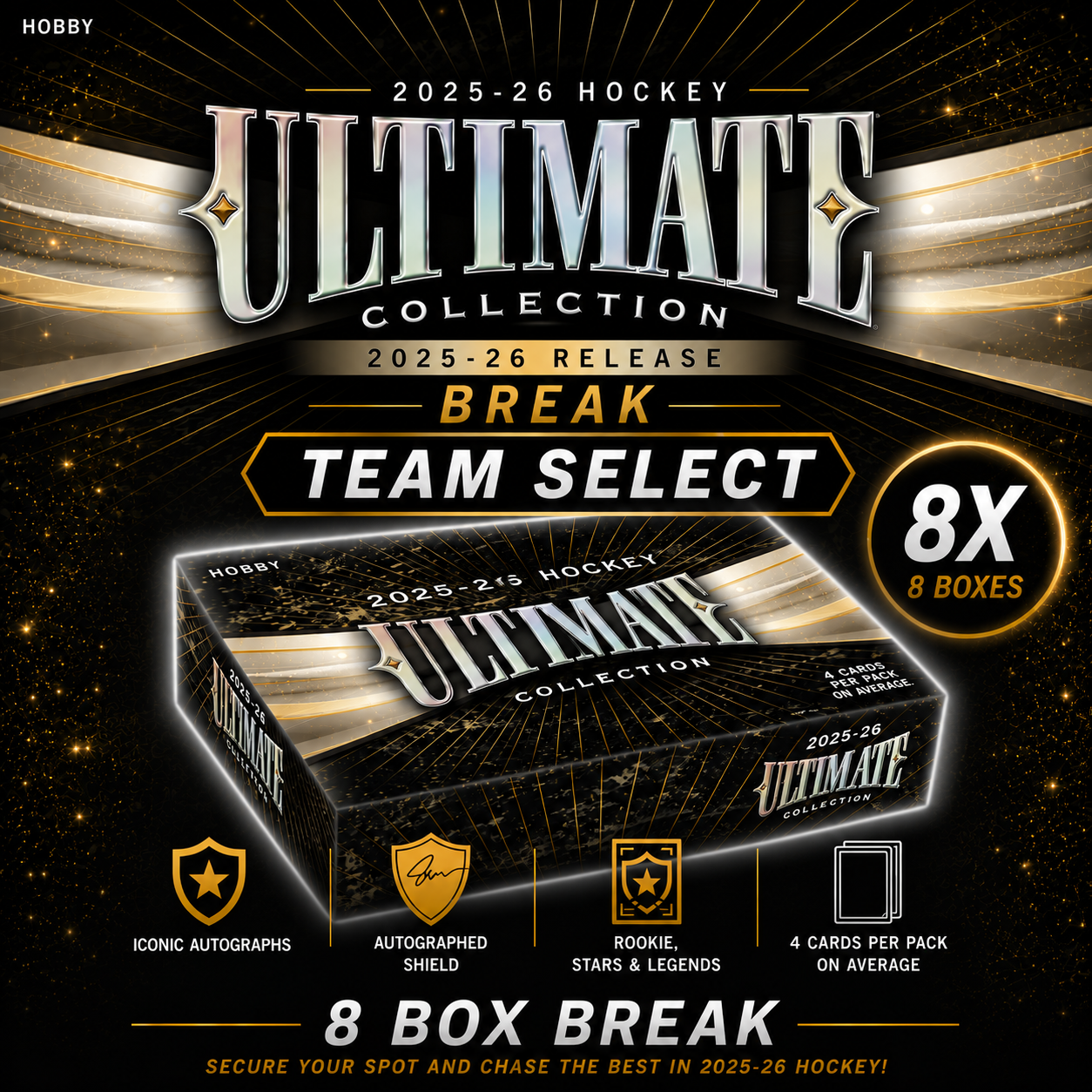 TEAM SELECT #8090 // 8X ULTIMATE 25-26