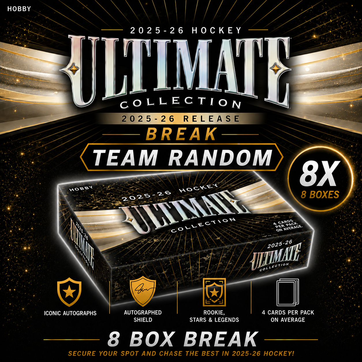 TEAM RANDOM #8091 // 8X ULTIMATE 25-26