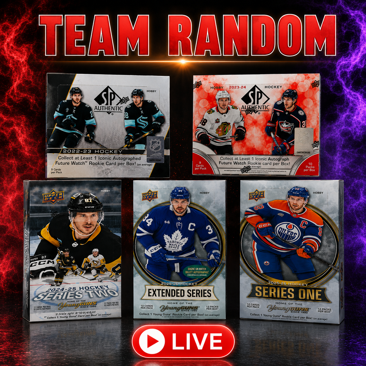 TEAM RANDOM #8130 // MIXER ROOKIE CHASE
