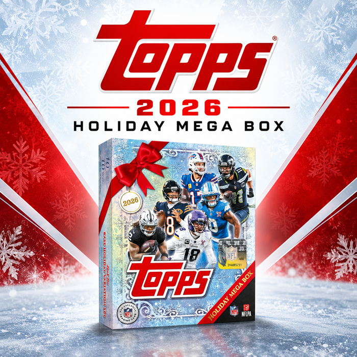 2026 TOPPS HOLIDAY FOOTBALL MEGA BOX