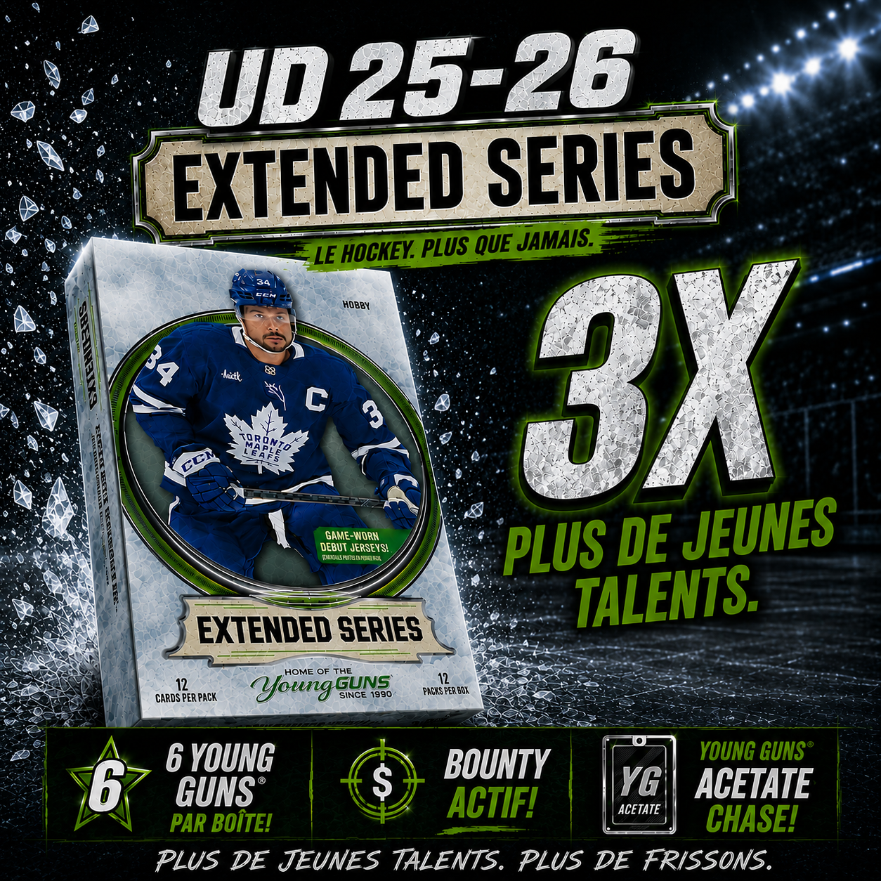 TEAM RANDOM BREAK #7979 // RELEASE 3X UD 25-26 EXT