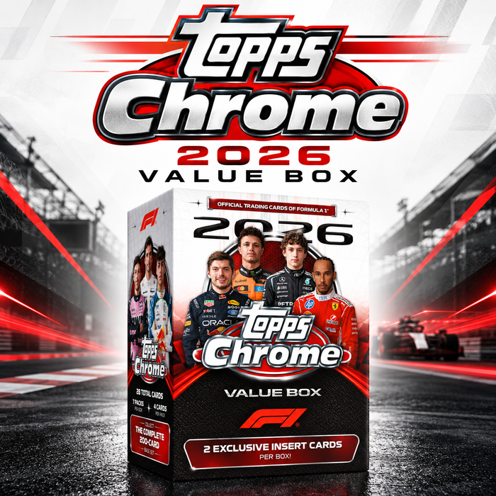 2026 TOPPS CHROME FORMULA 1 VALUE BOX