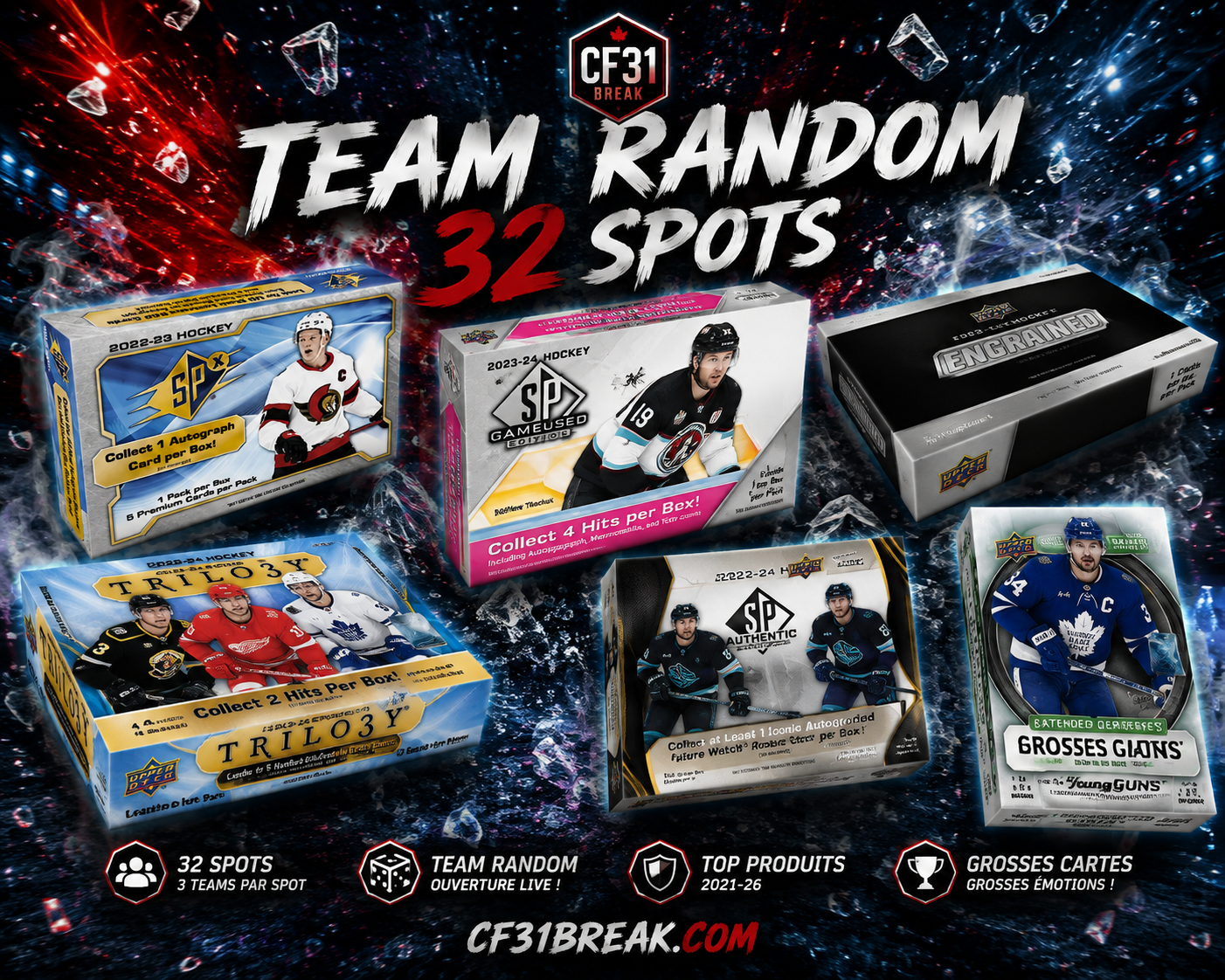 TEAM RANDOM #8200 // 6 BOX MIXER