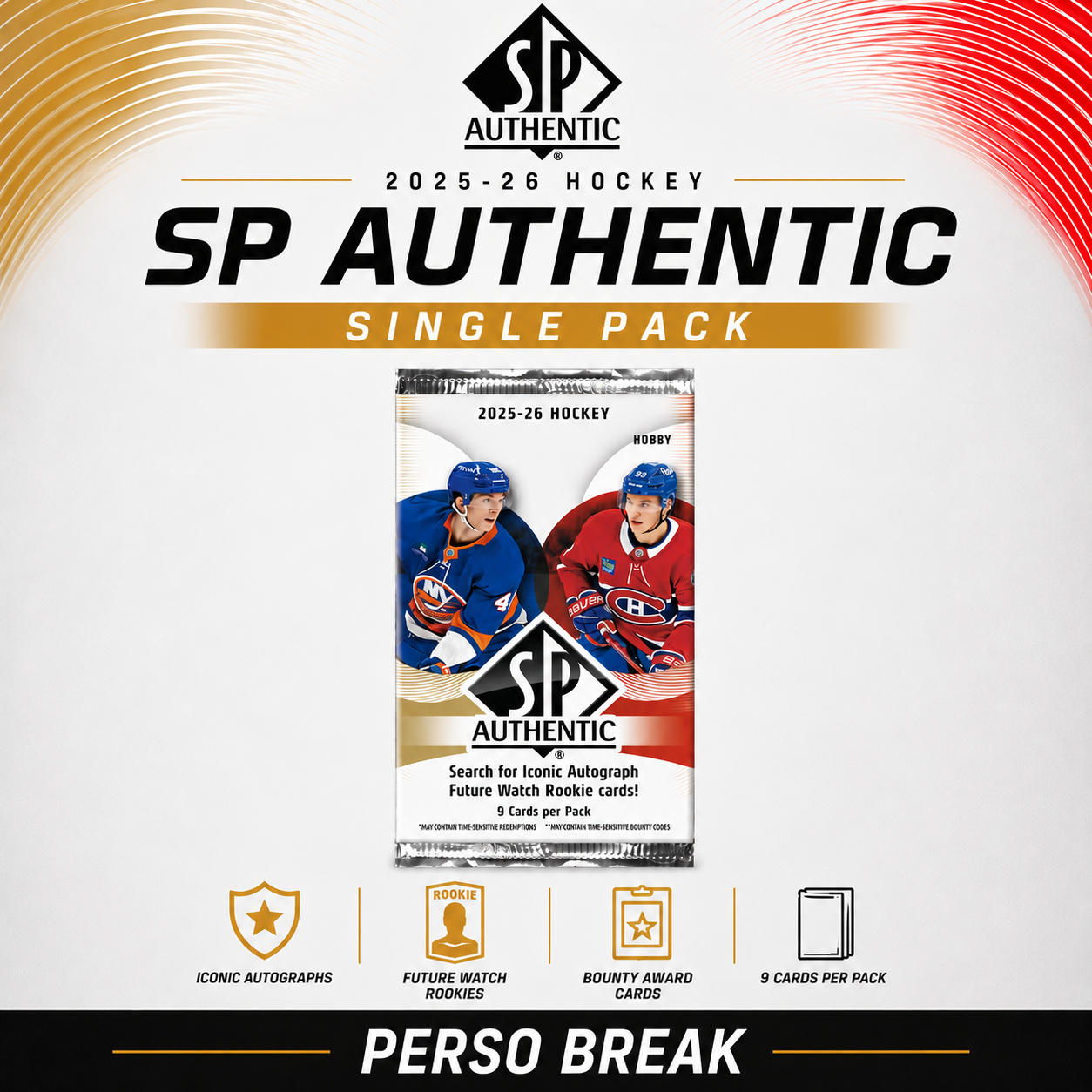 2025-26 SP AUTHENTIC SINGLE PACK