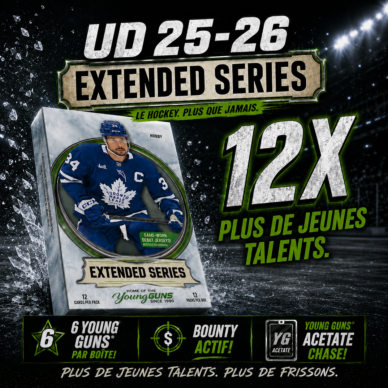 TEAM RANDOM BREAK #7976 // RELEASE 12X UD 25-26 EXT