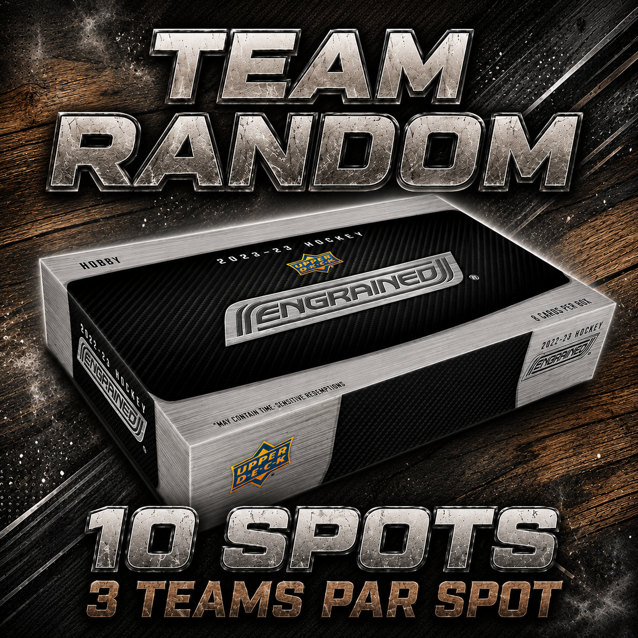 BREAK #8201 // 10 spots 3 team chaque ENGRAINED 23-24