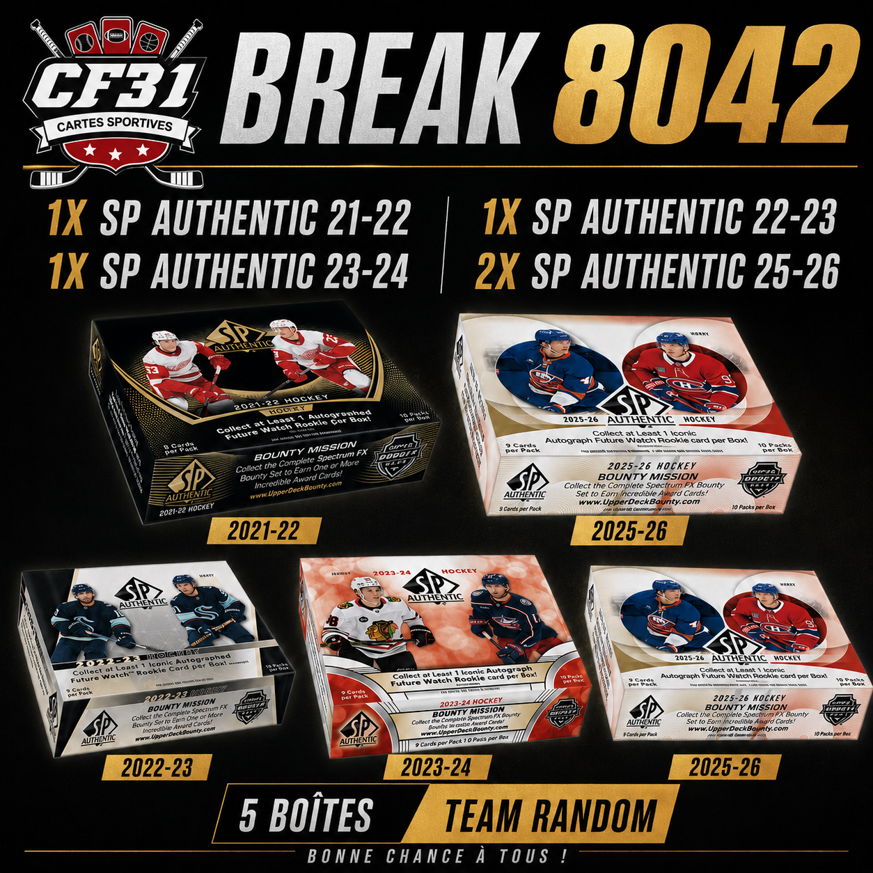 TEAM RANDOM BREAK #8042 // SP AUTHENTIC MASH UP !