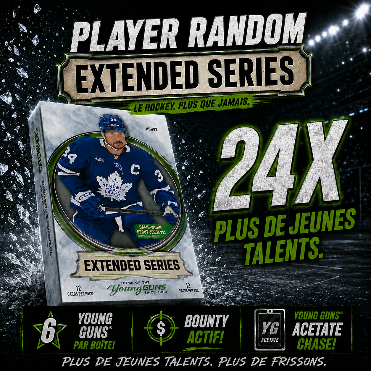 PLAYER RANDOM #7999 // 24X UD EXTENDED 25-26