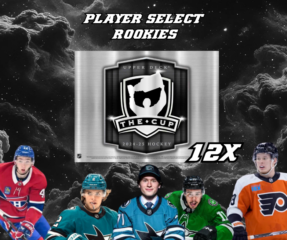 PREFILL 12X THE CUP 24-25 BREAK #7385  // PLAYER SELECT // ROOKIES