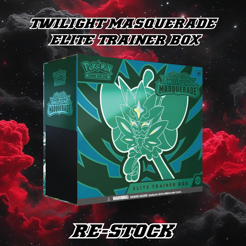 Pokémon Twilight Masquerade Elite Trainer Box (Re-Stock)