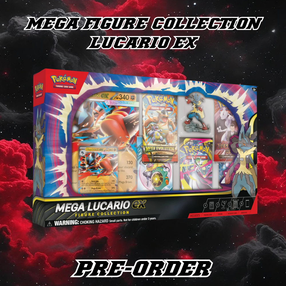 Pokémon MEGA FIGURE COLLECTION LUCARIO EX (PRE-ORDER)
