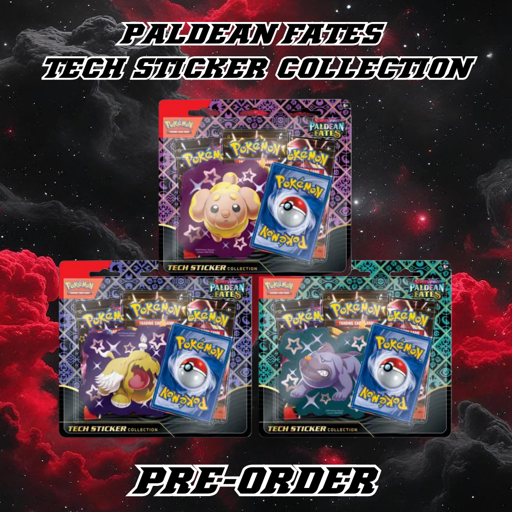 Pokémon Paldean Fates Tech Sticker Collections (PRE-ORDER)