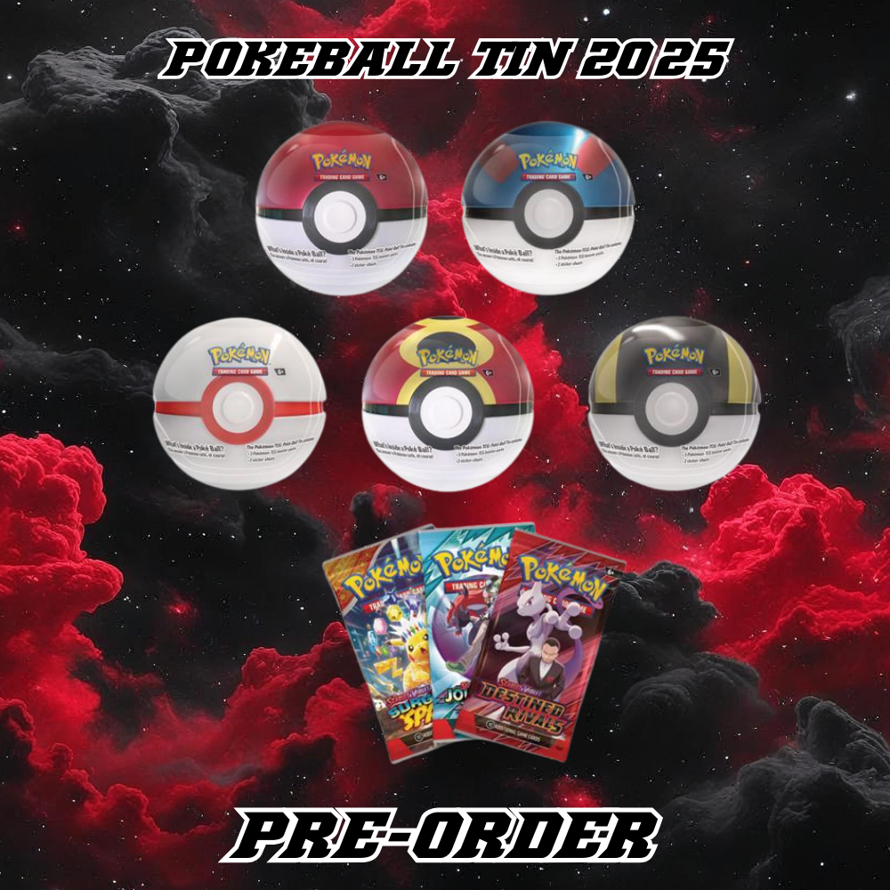 Pokémon POKEBALL Tin 2025 (PRE-ORDER)