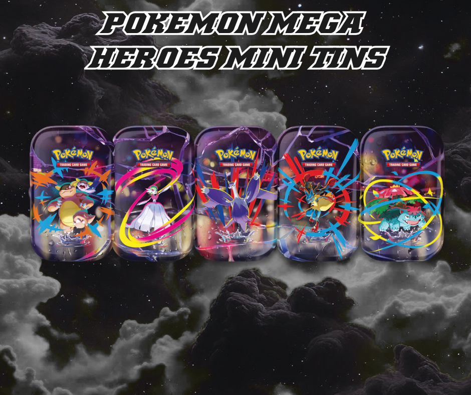 Pokémon MEGA Heroes Mini Tins