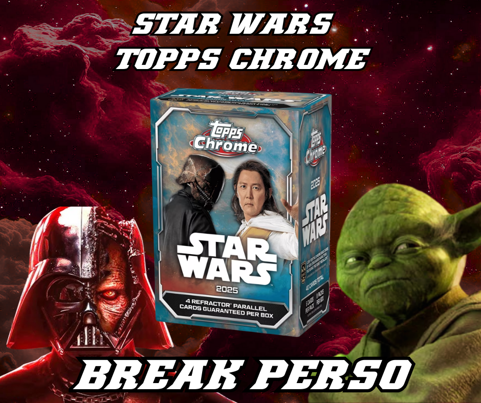 STAR WARS TOPPS CHROME 2025 BLASTER
