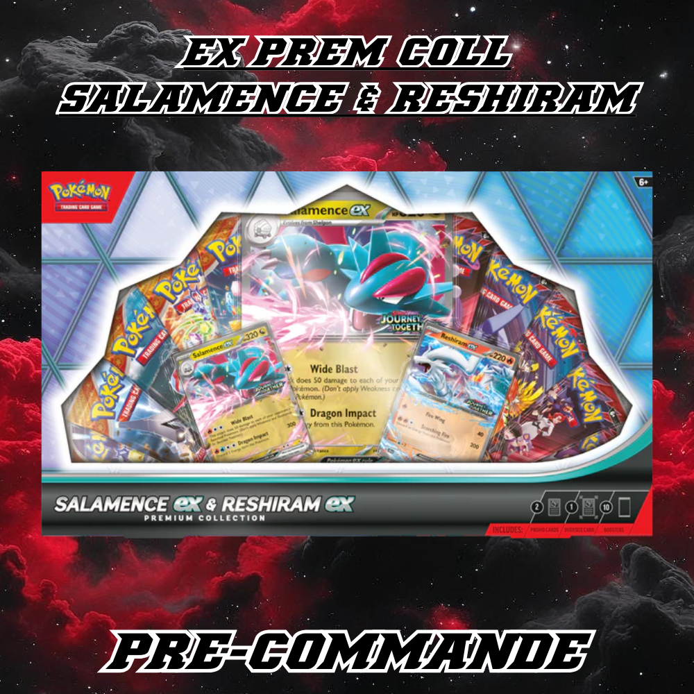 Pokémon EX PREM COLL SALAMENCE & RESHIRAM (PRE-ORDER)