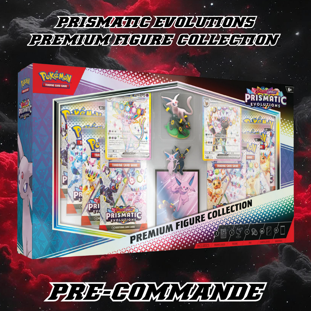 Pokémon Prismatic Evolutions Premium Figure Collection  (PRE-ORDER)