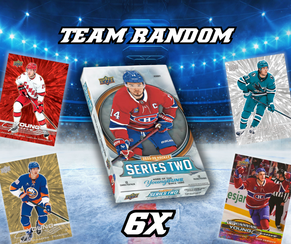 PREFILL TEAM RANDOM #7768 // 6X UD 25-26 S2