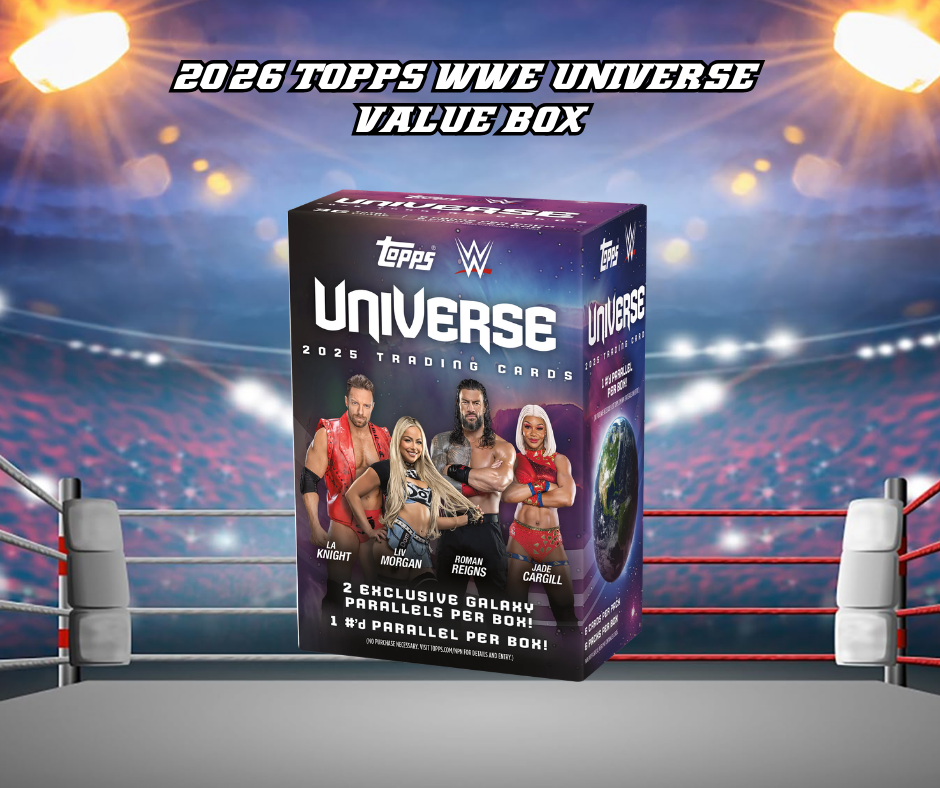 2026 TOPPS WWE UNIVERSE VALUE BOX