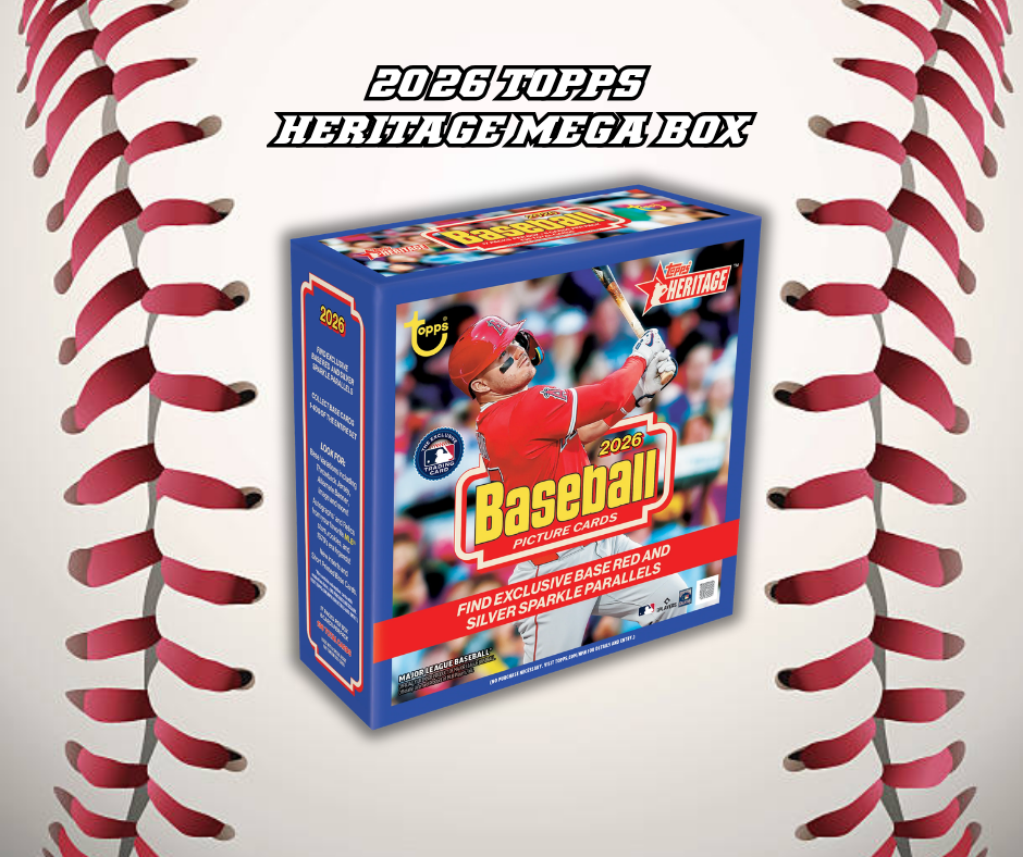 2026 TOPPS HERITAGE MEGA BOX