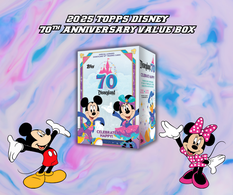 2025 TOPPS DISNEY 70TH ANNIVERSARY VALUE BOX