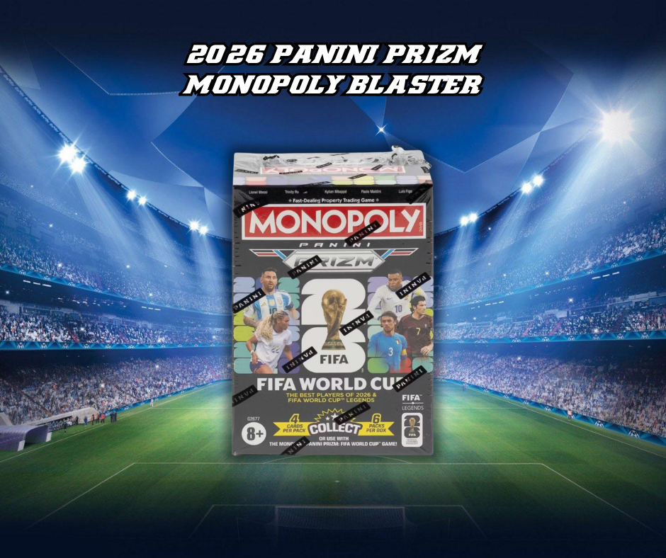 2026 PANINI PRIZM SOCCER BLASTER MONOPOLY