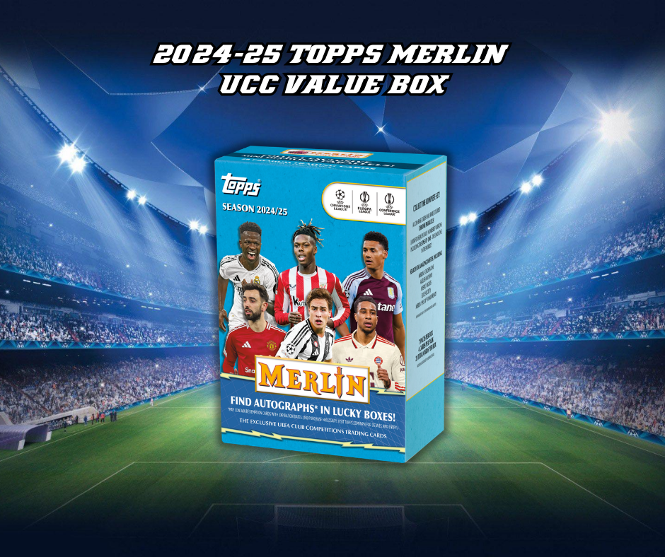 2024-25 TOPPS MERLIN UCC VALUE BOX
