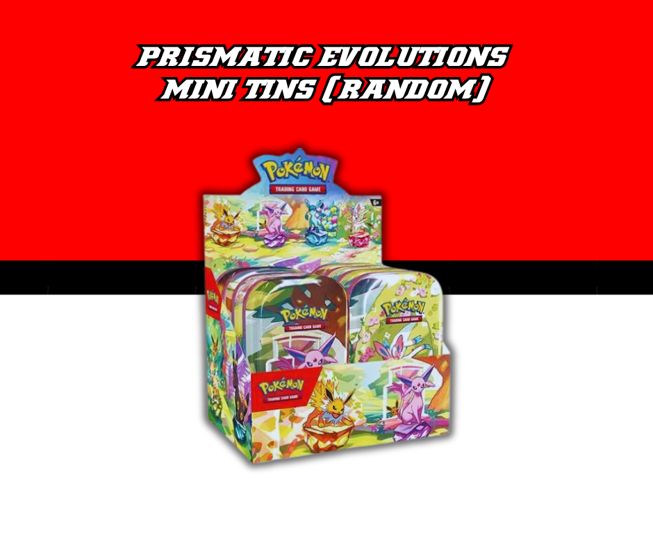 POKEMON PRISMATIC EVOLUTIONS MINI TINS