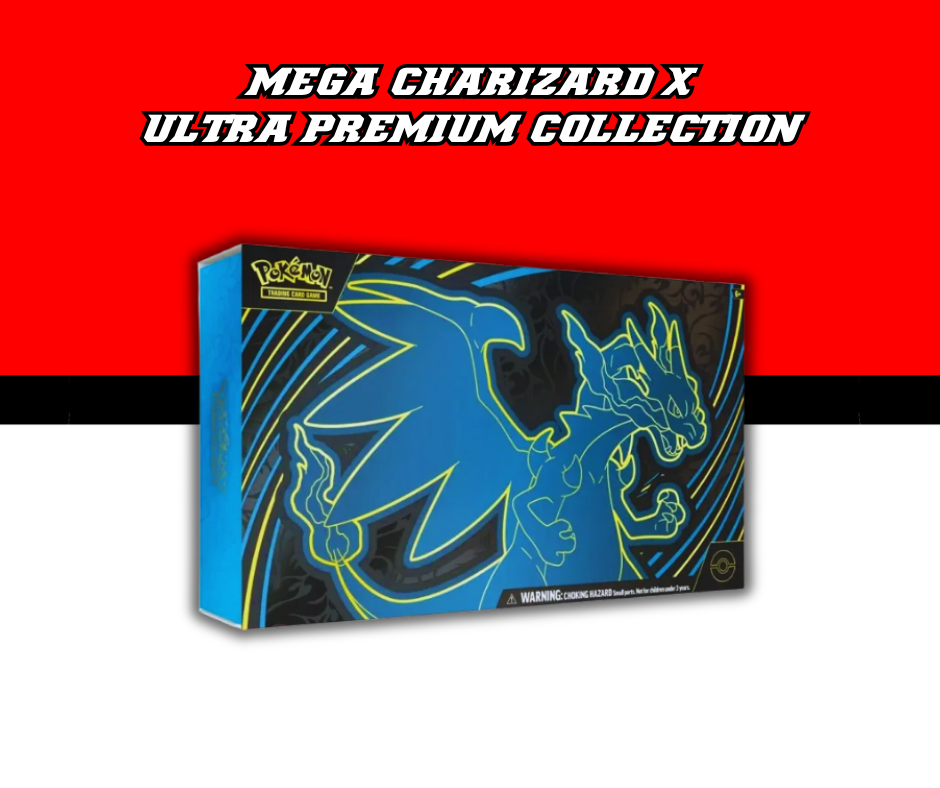POKEMON MEGA CHARIZARD X EX ULTRA PREMIUM COLLECTION