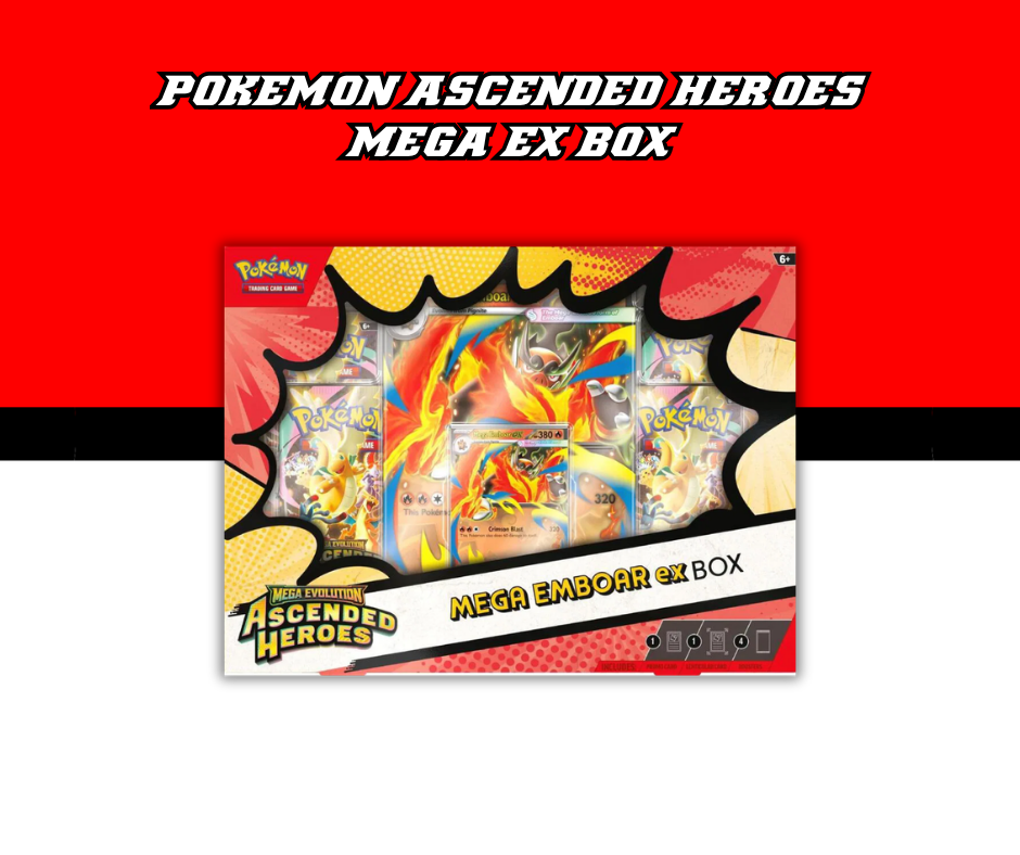 POKEMON ASCENDED HEROES MEGA EX BOX