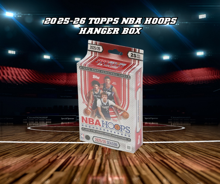 2025-26 TOPPS NBA HOOPS BASKETBALL HANGER BOX