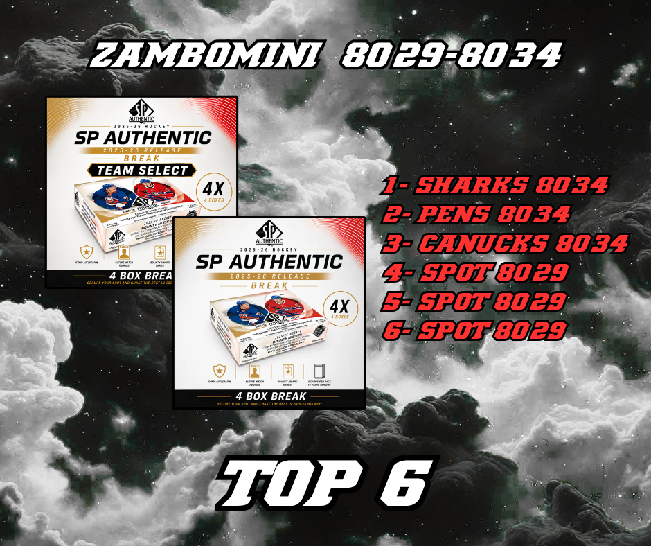 ZAMBOMINI  BREAK 8029-8034 TOP 6