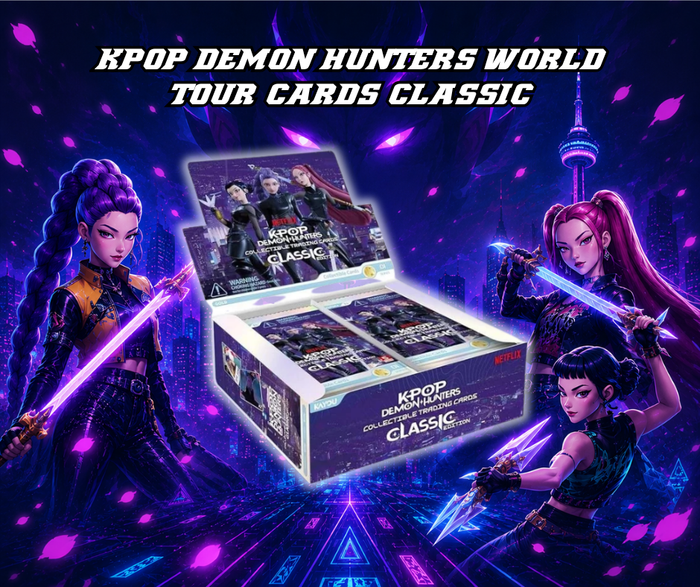 KPOP DEMON HUNTERS WORLD TOUR CARDS CLASSIC EDITION
