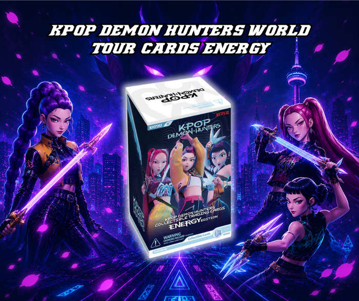KPOP DEMON HUNTERS WORLD TOUR CARDS ENERGY EDITION