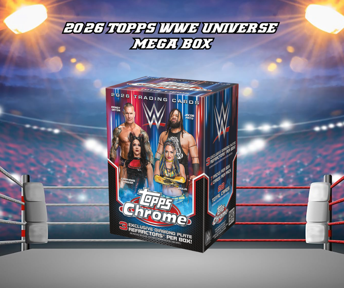 2026 TOPPS CHROME WWE VALUE BOX