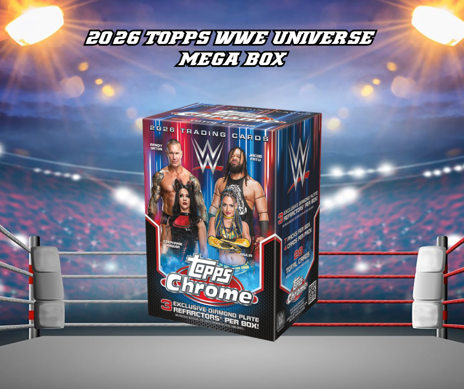 2026 TOPPS CHROME WWE VALUE BOX
