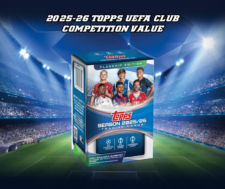 2025-26 TOPPS UEFA CLUB COMPETITION VALUE BOX