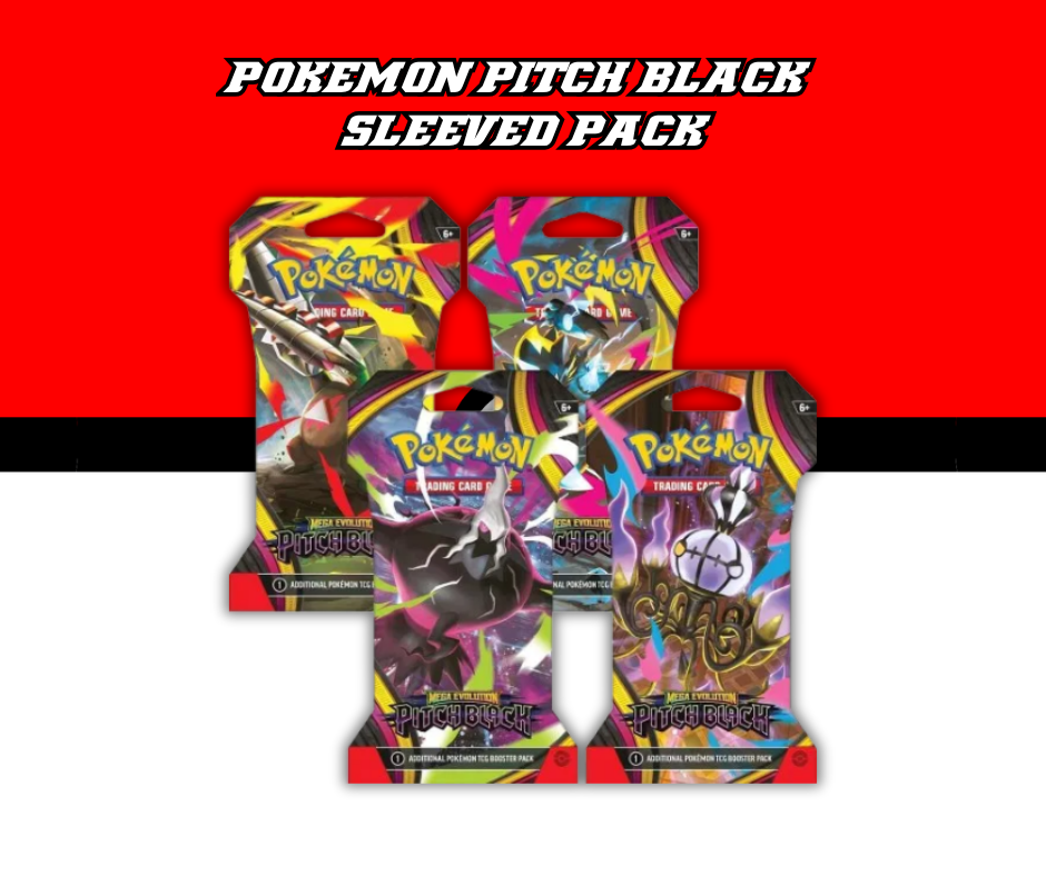 POKEMON PITCH BLACK SLEEVE PACK