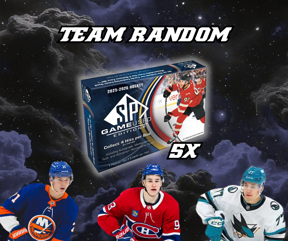 TEAM RANDOM BREAK #7691 // 5X SPGU 25-26