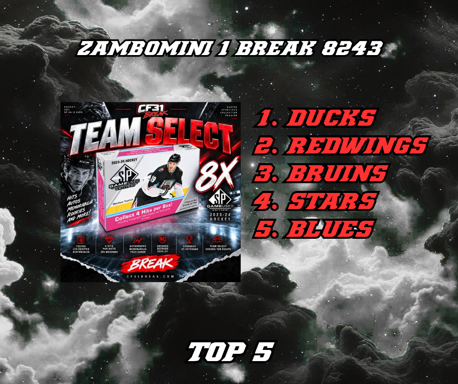 ZAMBOMINI 1 BREAK 8243 TOP 5